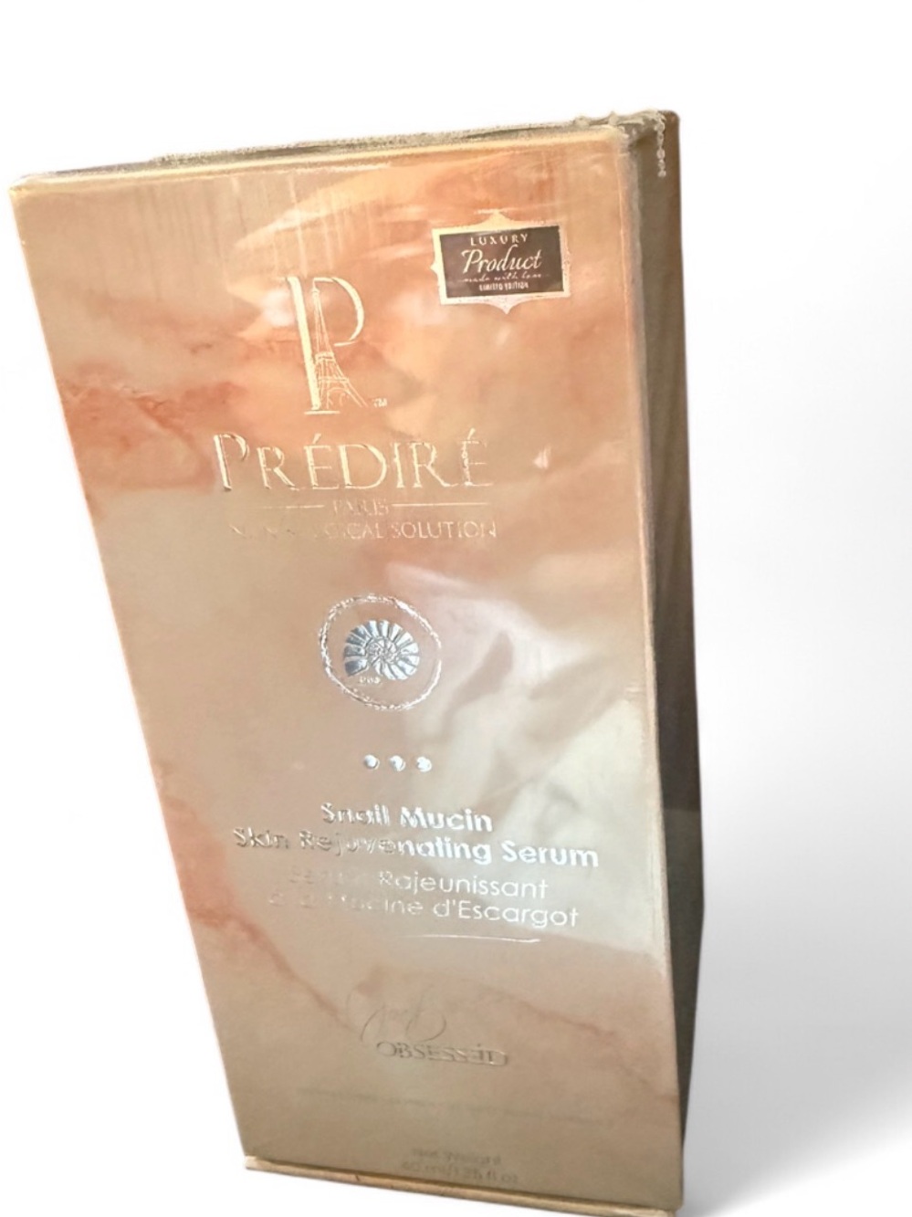 Prédiré Snail Mucin Skin Rejuvenating Serum — Gold